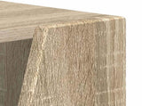 Side Shelf Sonoma Oak 33 x 32 x 100.5 cm Engineered Wood 892419