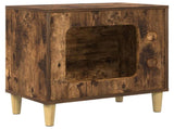 Cat House Smoked Oak 51 x 30 x 52 cm Engineered Wood 8000658