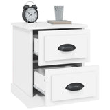 ZNTS Bedside Cabinets 2 pcs White 39x39x47.5 cm Engineered Wood 816145