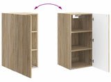 Wall-Mounted Cabinet Sonoma Oak 33 x 34.5 x 90 cm 898417