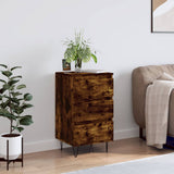 Sideboard Smoked Oak 40x35x70 cm Engineered Wood 831097