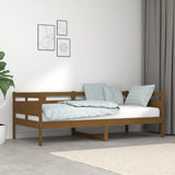 Day Bed without Mattress Honey Brown Solid Wood Pine 90x190 cm Single 820310