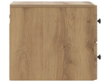 Wall-Mounted Bedside Cabinet Artisan Oak 34.5 x 33 x 40 cm 899163