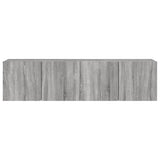 TV Cabinets Wall-mounted 2 pcs Grey Sonoma 80x30x41 cm 836963