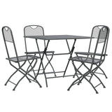Garden Dining Set Anthracite Expanded metal mesh 3084720