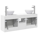 Bathroom Cabinet Set 3 pcs White 49.5 x 41 x 64.5 cm 3405627