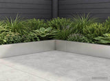 Retaining Wall 2 pcs 50 x 50 x 30 cm Stainless Steel Silver 8015166