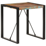 Dining Table 70x70x75 cm Solid Reclaimed Wood 321597