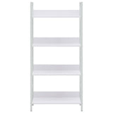4-Layer Book Shelf White 60x27.6x124.5 cm Engineered Wood 288224
