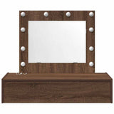 Dressing Table Brown 83 x 40 x 70 cm Engineered Wood 865232