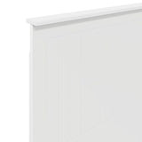 Headboard with Headboard White 75 cm Engineered wood 887824