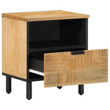 Bedside Cabinet Brown 40x33x46 cm Solid Wood Mango 4017726