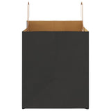 Paper Bags 250 pcs with Handles Black 32x22x24 cm 4101875