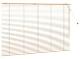 Venetian Blind Oak Look 145 x 130 cm 35 mm Solid Paulownia Wood 42015325