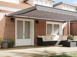 Retractable Awning Light Grey 500 x 350 cm 3331545