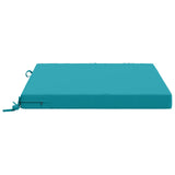 4-Piece Seat Cushions SOEST 4 pcs 100% Polyester Turquoise 945104