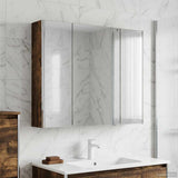Bathroom Mirror Cabinet Old Wood 83.5 x 15.5 x 70 cm 889269
