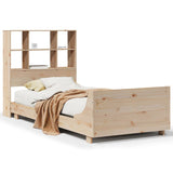 Bed Frame without Mattress 90x190 cm Single Solid Wood Pine 3323710