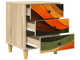 Bedside Cabinet BONN 2 pcs Sonoma Oak 36 x 33 x 60 cm 8007294