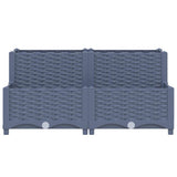 Raised Bed 80x80x38 cm Polypropylene 310409