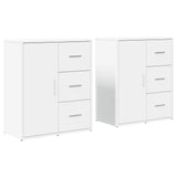 Sideboards 2 pcs White 60x31x70 cm Engineered Wood 3276553