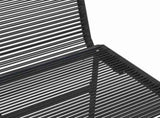 Garden Chairs 2 pcs Black 48 x 55 x 89.5 cm Rattan 42025096