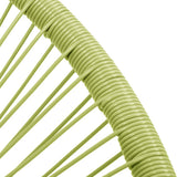 Acapulco Chair Green Polyethylene rattan, powder-coated steel 313141