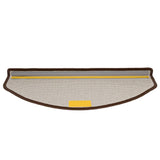Stair Mats 30 pcs 65x24x4 cm Coffee Brown Half Round Large 3365753
