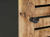 Hanging Cabinet with Storage Brown and Black 38 x 33.5 x 48 cm 4018864