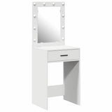 Dressing Table White 50 x 41 x 135 cm Engineered Wood 865037