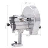 Manual Vegetable Cutter Silver 22x44.5 cm Aluminum 50957