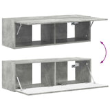 TV Cabinet 5 pcs Concrete Grey 3409171