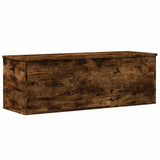 Storage Box Smoked Oak 102x35x35 cm Engineered Wood 840692