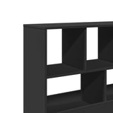 Room Divider Black 100x33x94.5 cm Engineered Wood 3309511