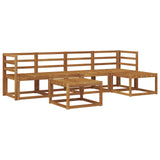 Outdoor Sofa Set 6 pcs Natural 3366272