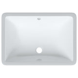 Bathroom Sink White 52x38.5x19.5 cm Rectangular Ceramic 153726