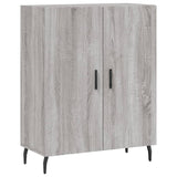 Highboard Grey Sonoma 69.5x34x180 cm Engineered Wood 3198231