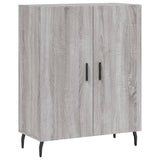 Sideboard Grey Sonoma 69.5x34x90 cm Engineered Wood 827746
