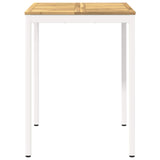 Garden Bar Table White 80 x 80.5 x 105 cm Solid Acacia Wood 901777