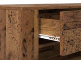 TV Cabinet Old Wood 100 x 35 x 40 cm Engineered Wood 881012
