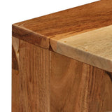 Sideboard Solid Acacia Wood 60x35x76 cm Brown 246135