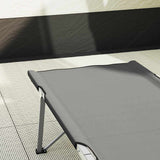 Folding Camping Bed 2 pcs Grey 62 x 194 x 42 cm Oxford fabric 42003125