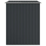Garden Shed Anthracite 205x129x183 cm Galvanised Steel 46299