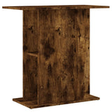 Aquarium Stand Smoked Oak 75x36x72.5 cm Engineered Wood 833652