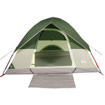 ZNTS Camping Tent Dome 2-Person Green Waterproof 94691