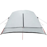 Camping Tent Cabin 4-Person White Blackout Fabric Waterproof 4009561