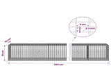 Gabion with 5 mm Wire and 5x2.5 cm Mesh 550x50x50 cm 3463757