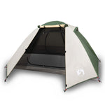 ZNTS Camping Tent Dome 2-Person Green Waterproof 94323