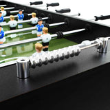 Football Table Steel 60 kg 140x74.5x87.5 cm Black 91438