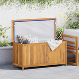 Garden Box 114x50x58 cm Solid Wood Teak 318732